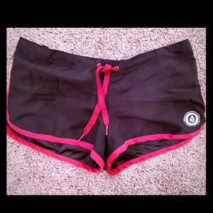 Red/Black VOLCOM Board Shorts, XS.  *NEW*